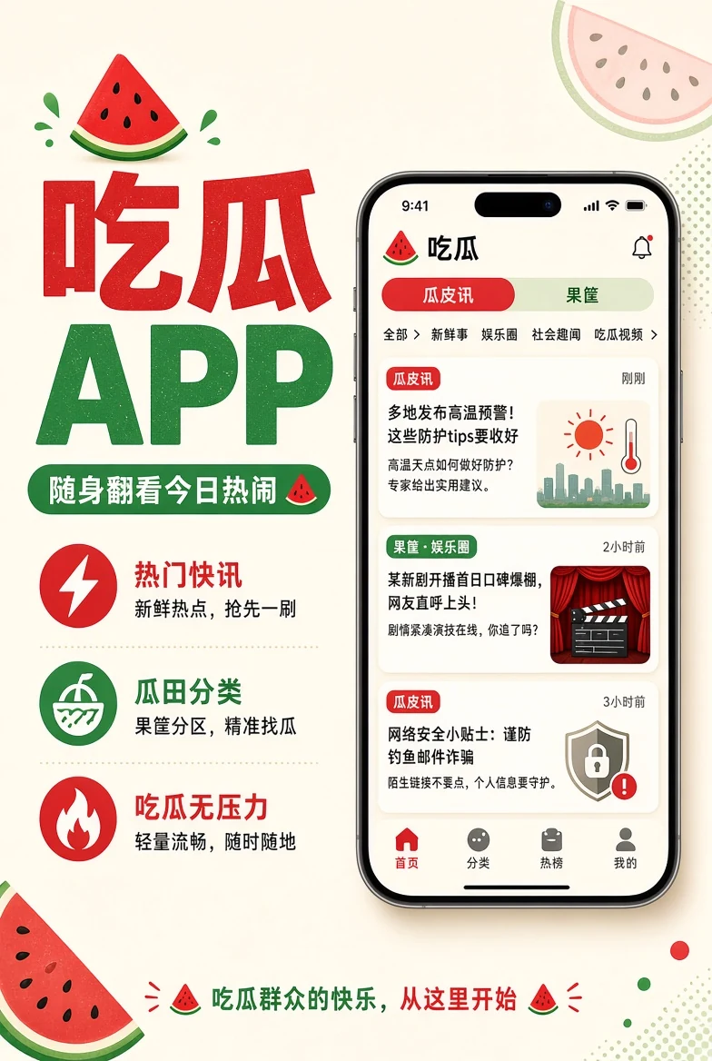 吃瓜APP移动端服务