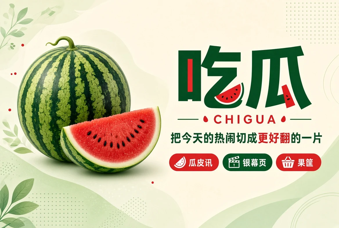 吃瓜牌面封面