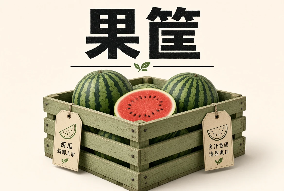 果筐内容视觉